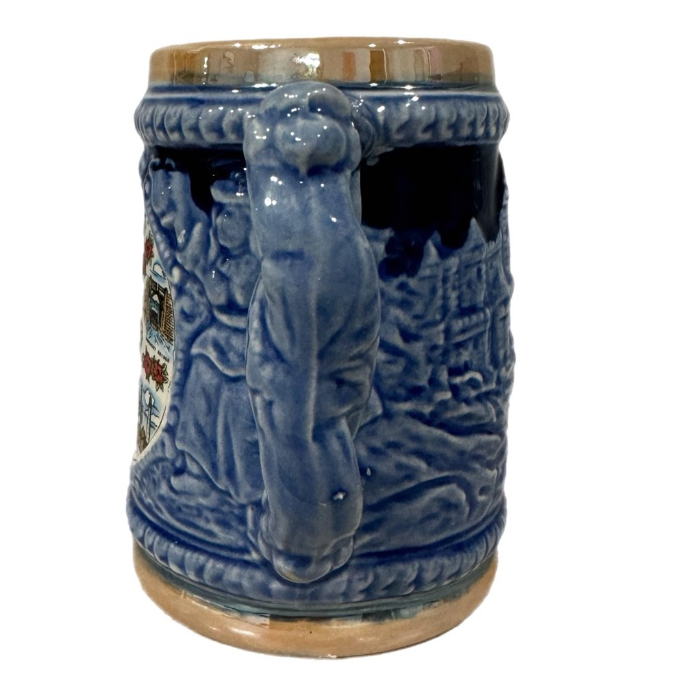 Vintage Bermuda Made In Japan Ceramic Beer Stein Coffee Mug Painted Collectible - Picture 5 of 9